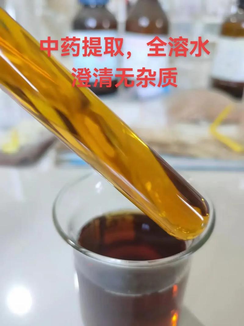 中药提取物 全溶水、纯清无杂质，如何实现与辨别？